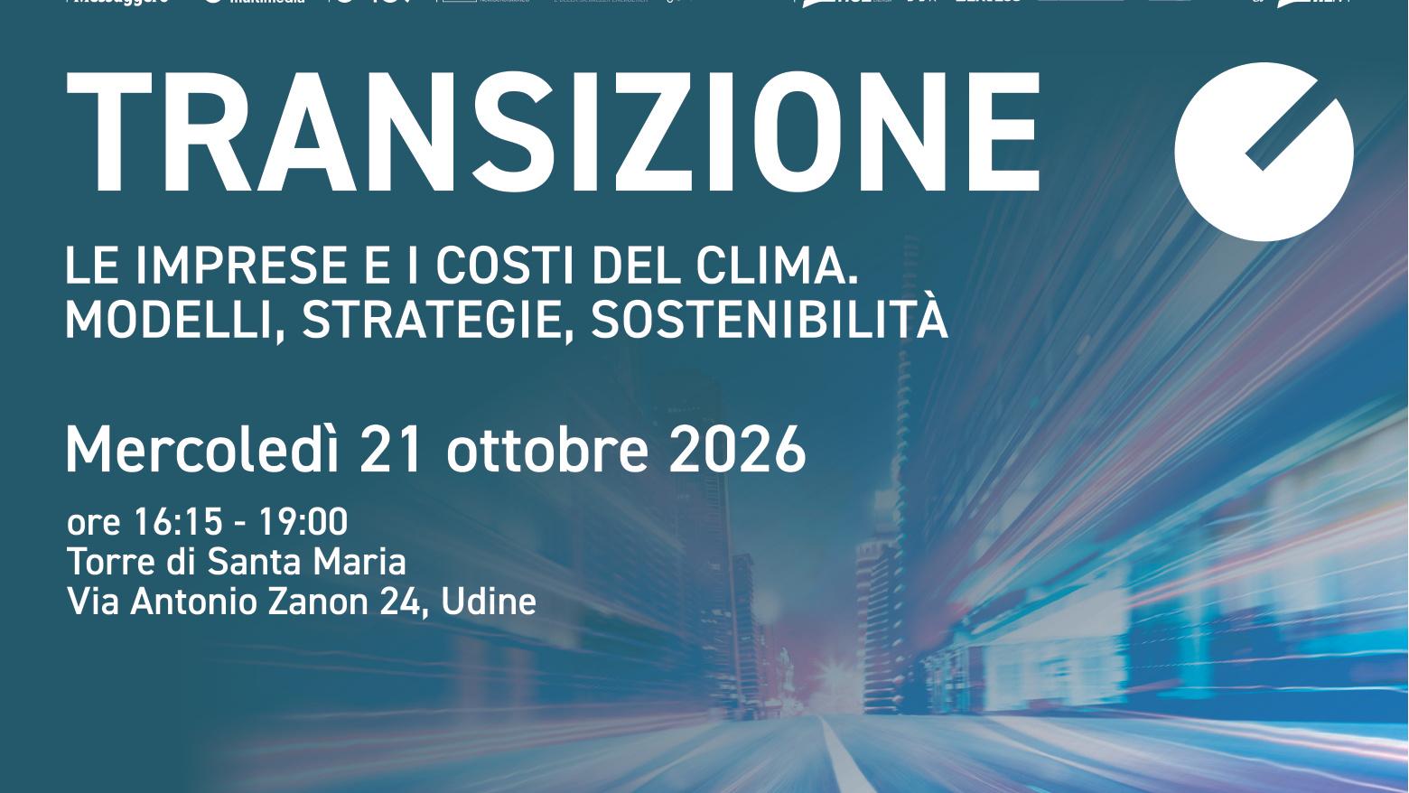 La locandina del forum in programma mercoledì pomeriggio a Udine