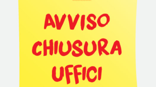 avviso chiusura uffici