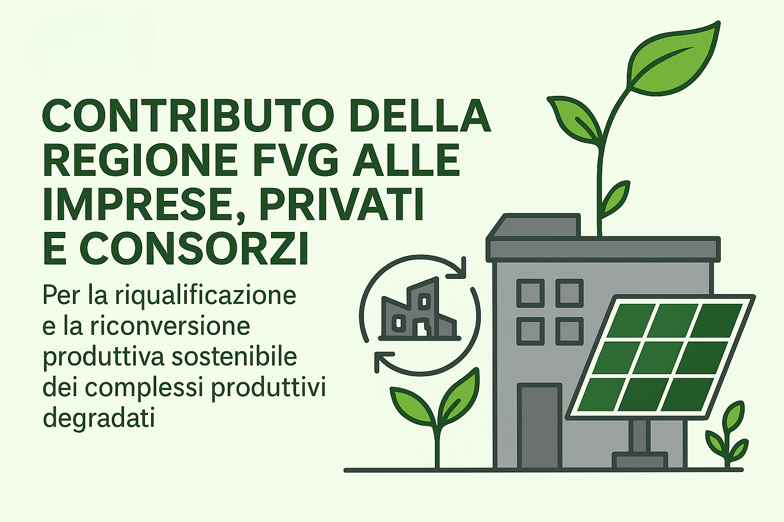 contriibuto riconversione