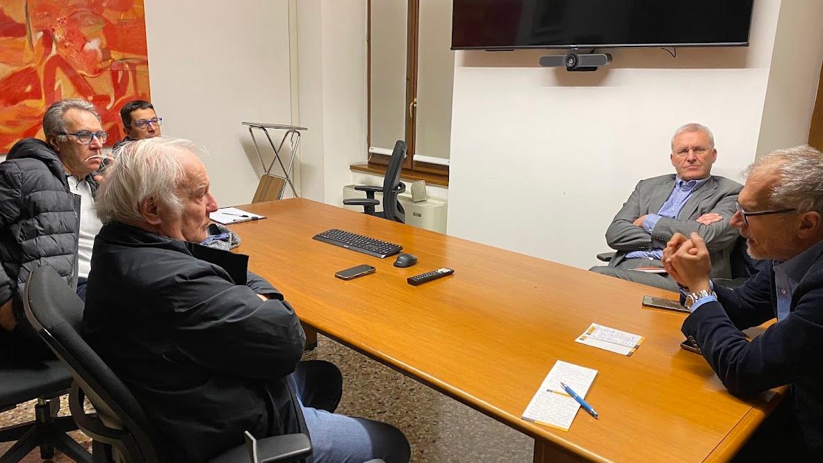 Un momento dell'incontro a Tolmezzo